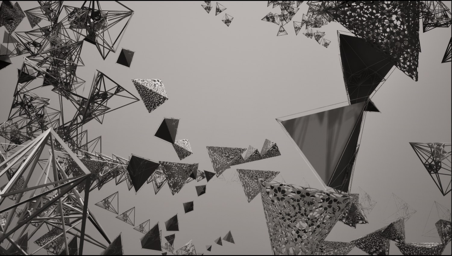 Triangle Structure Spatial Field, selected real-time view 15